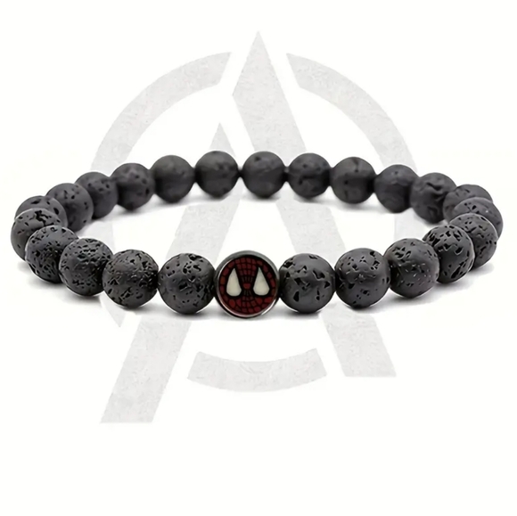 Marvel Other - Spider-Man Beaded Bracelet